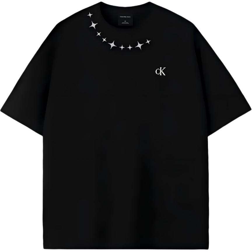 Calvin Klein T Shirts Unisex Black Crew Neck