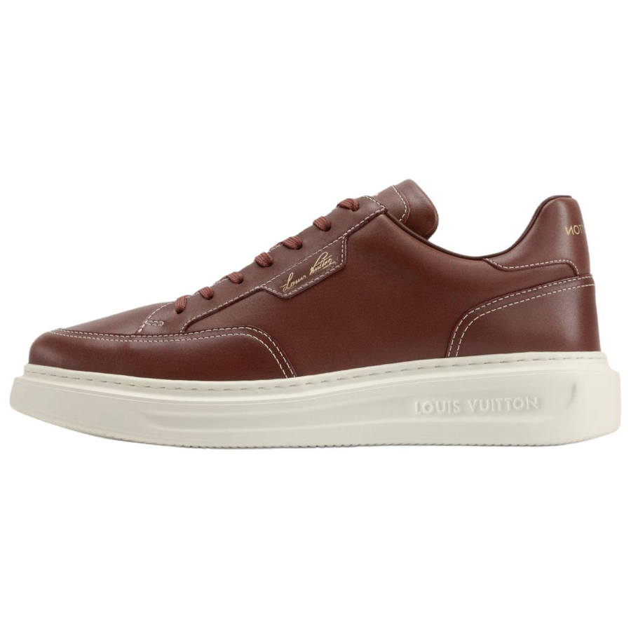 LOUIS VUITTON Beverly Hills Casual Shoes Men's Low Top Brown
