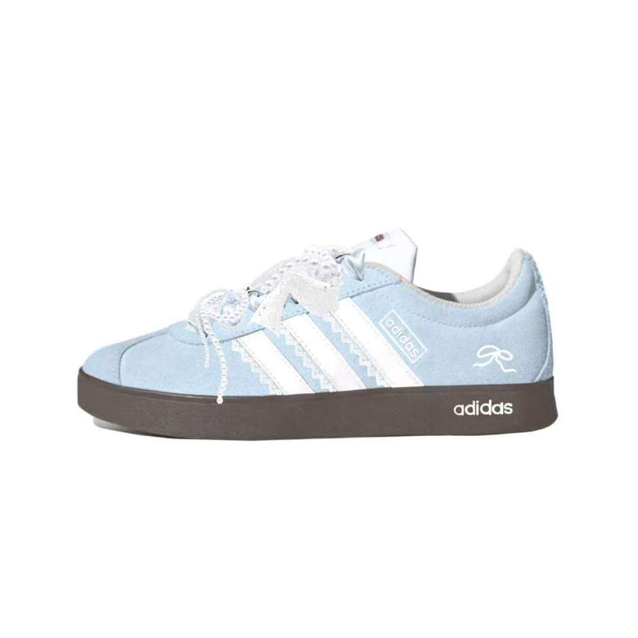 Adidas Adidas Vl Court Classic German Army Trainers Unisex Low Top Blue