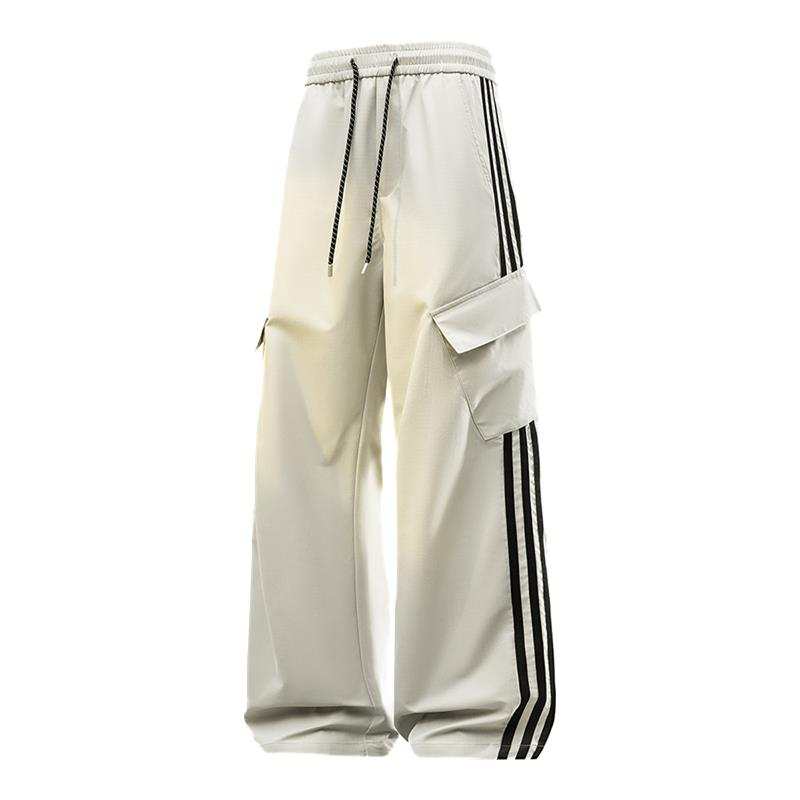 Sugarfunk Casual Pants Unisex Thin Straight Fit Pants