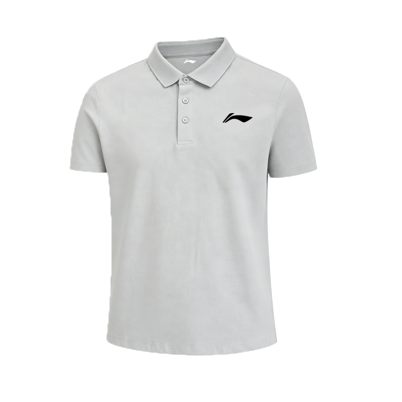 Li-Ning Li Ning Polo Shirts Men's Crew Neck Moderate