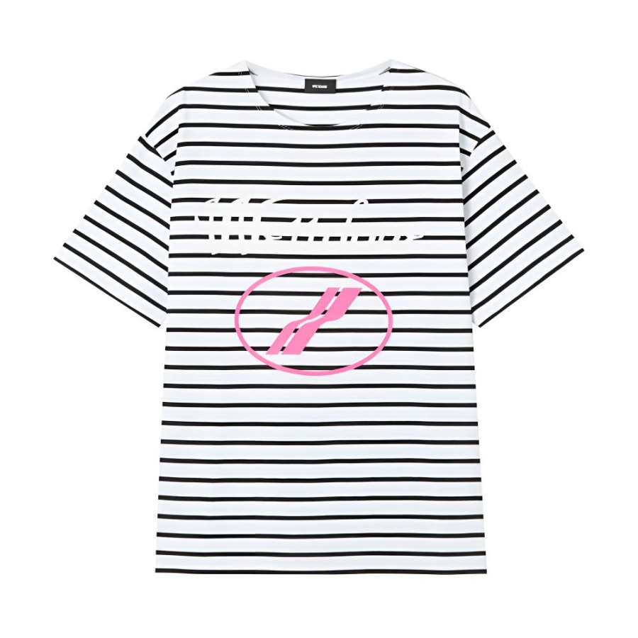 WE11DONE T Shirts Women's Black Crew Neck Thin Straight Fit