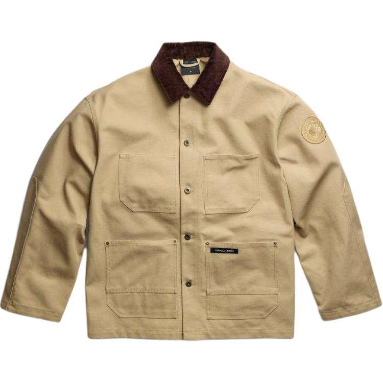Canada Goose Jackets Men's 9110 Wood Shadow Lapel Thin Straight Fit