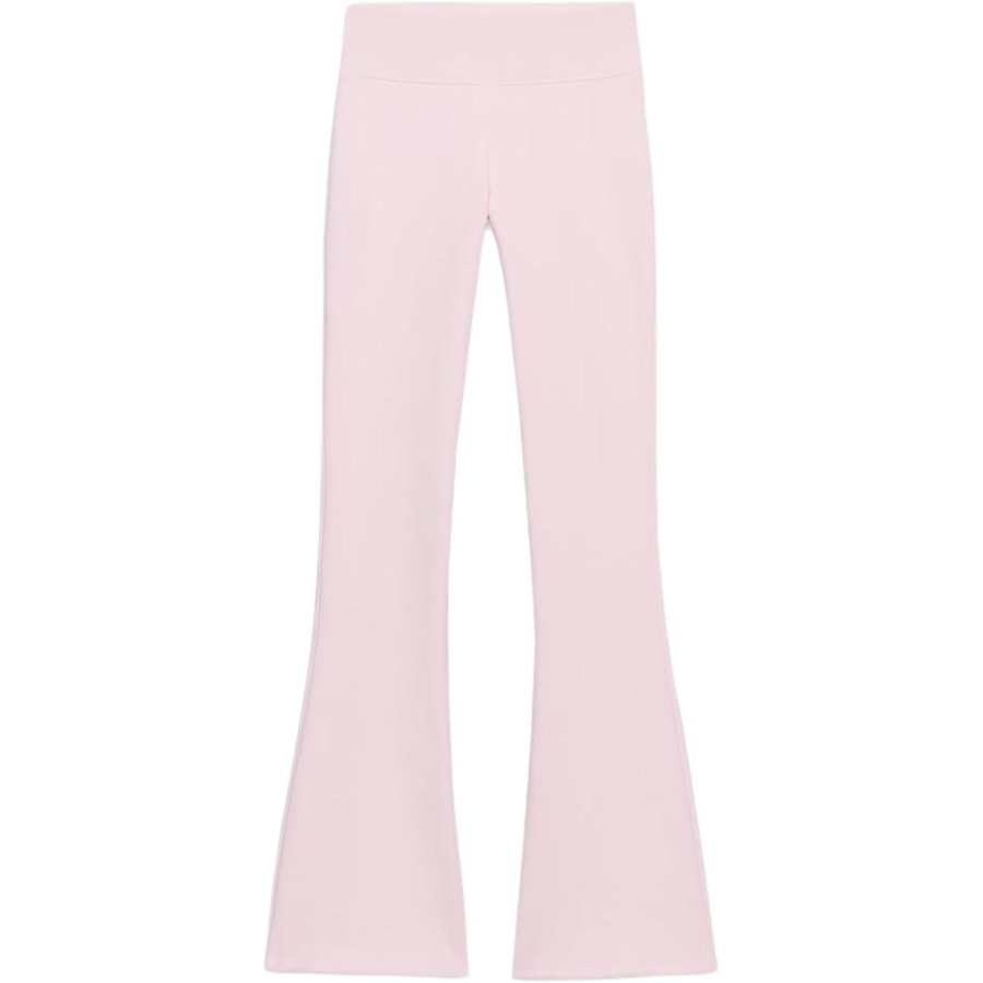 ZARA Casual Pants Women's Light Pink Red Moderate Flared Pants