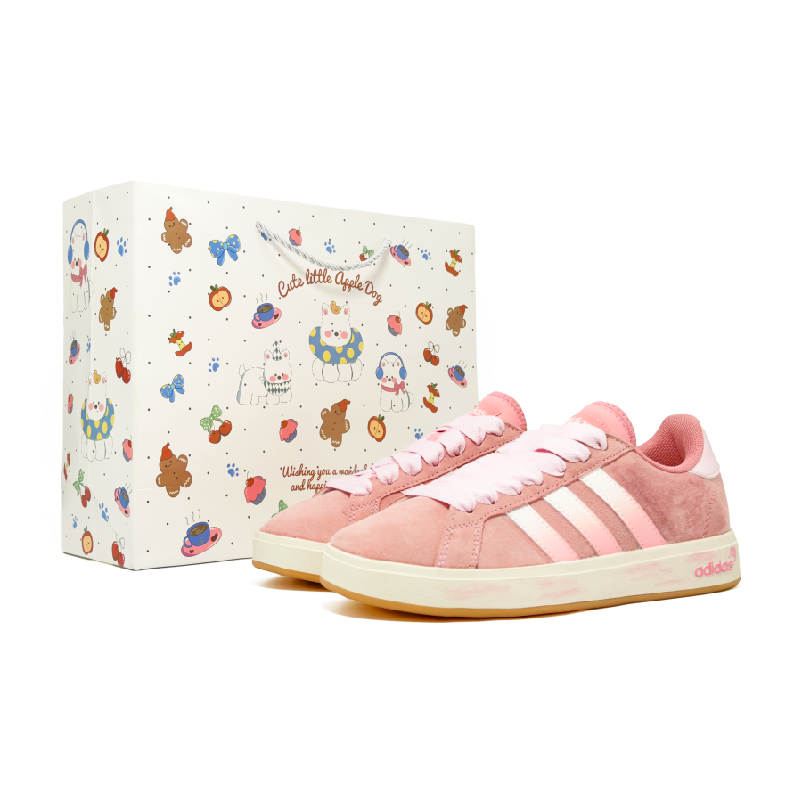 Adidas Adidas Grand Court Base 00s Skateboard Shoes Unisex Low Top White