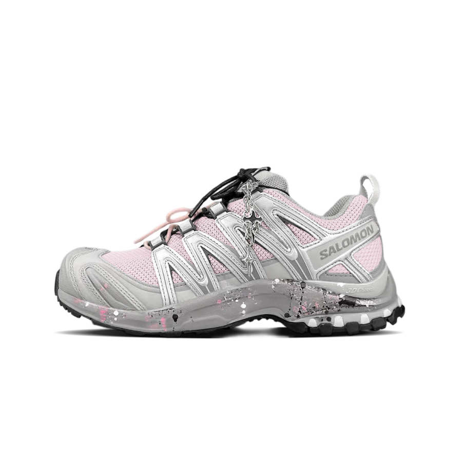 SALOMON XA PRO 3D Running Shoes Unisex Low Top Pink