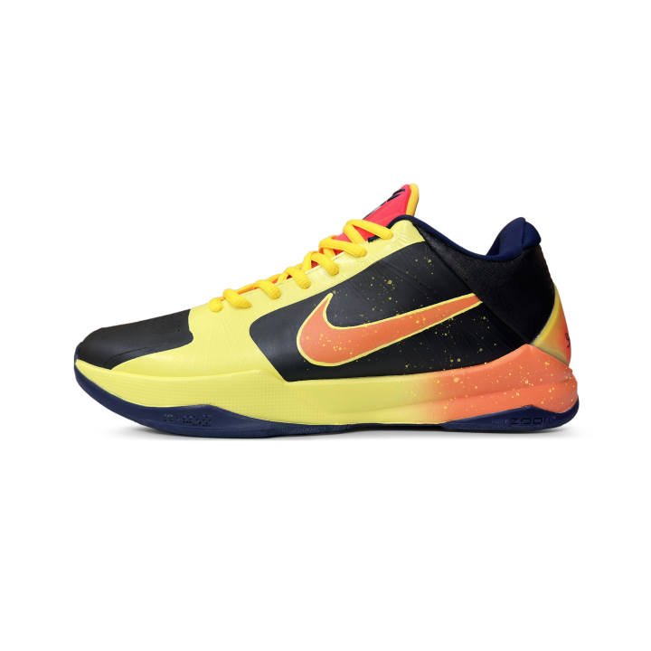 Nike Nike Zoom Kobe 5 Basketball Shoes Unisex Low Top Yellow/Orange