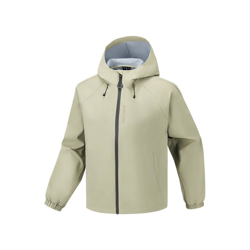 Skechers Jackets Women's Full Moon Gray 00KV Hooded Non Detachable Moderate Other