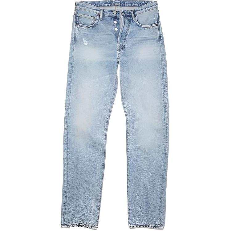 Acne Studios Acne Studios Distressed Regular Fit Jeans
