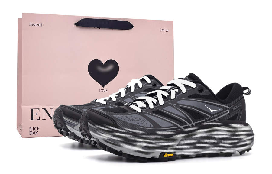 HOKA ONE ONE Mafate Speed 2 Running Shoes Unisex Low Top Black