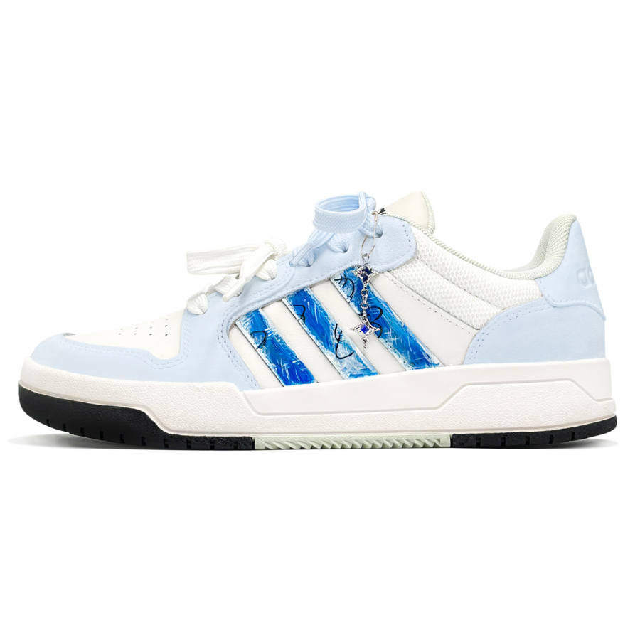 Adidas Adidas ENTRAP Skateboard Shoes Unisex Low Top Blue/White