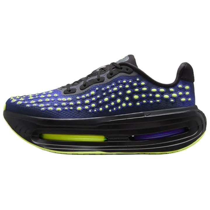 Nike Nike Vomero Premium Breathable Rebound Low top Casual Running Shoes Men's Blue Yellow
