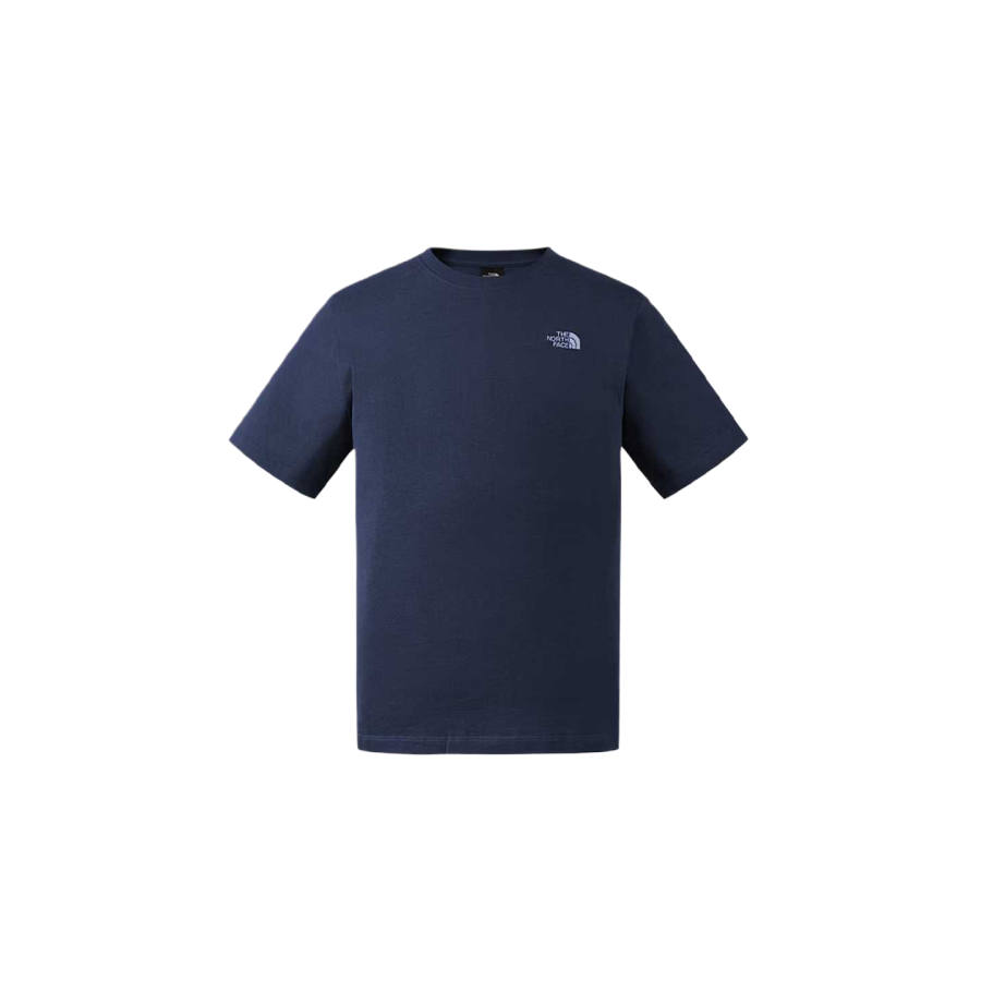 THE NORTH FACE T Shirts Unisex 8K2/Summit Blue Crew Neck Moderate