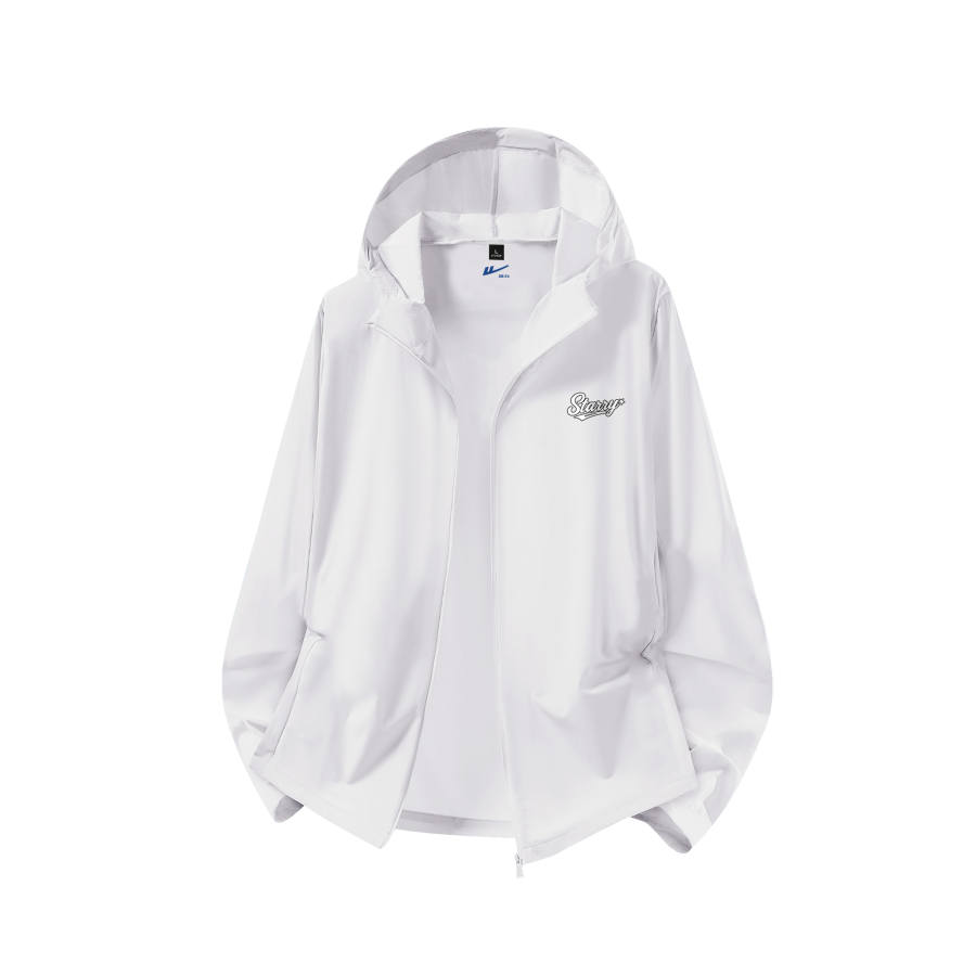 WARRIOR Sun Protection Clothing Unisex Hooded Non Detachable Thin Straight Fit