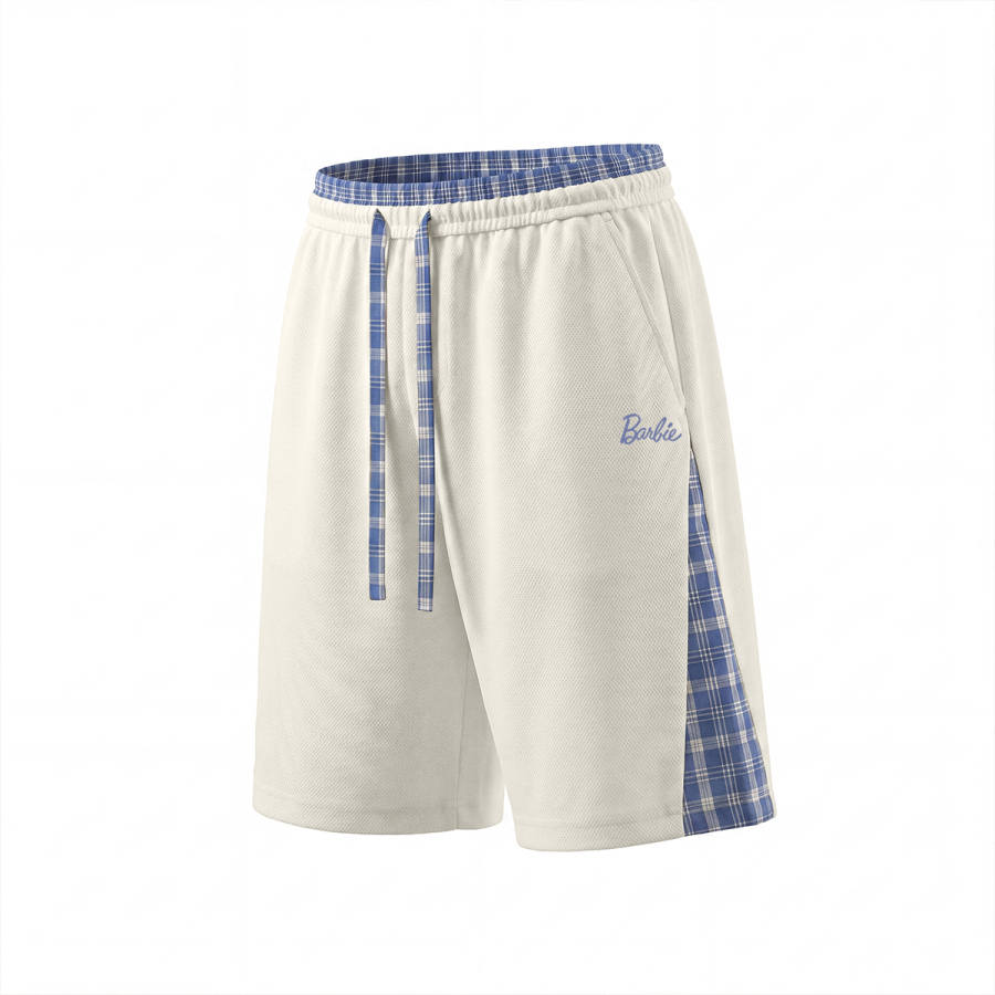 Barbie Casual Shorts Unisex Thin Straight Fit Pants