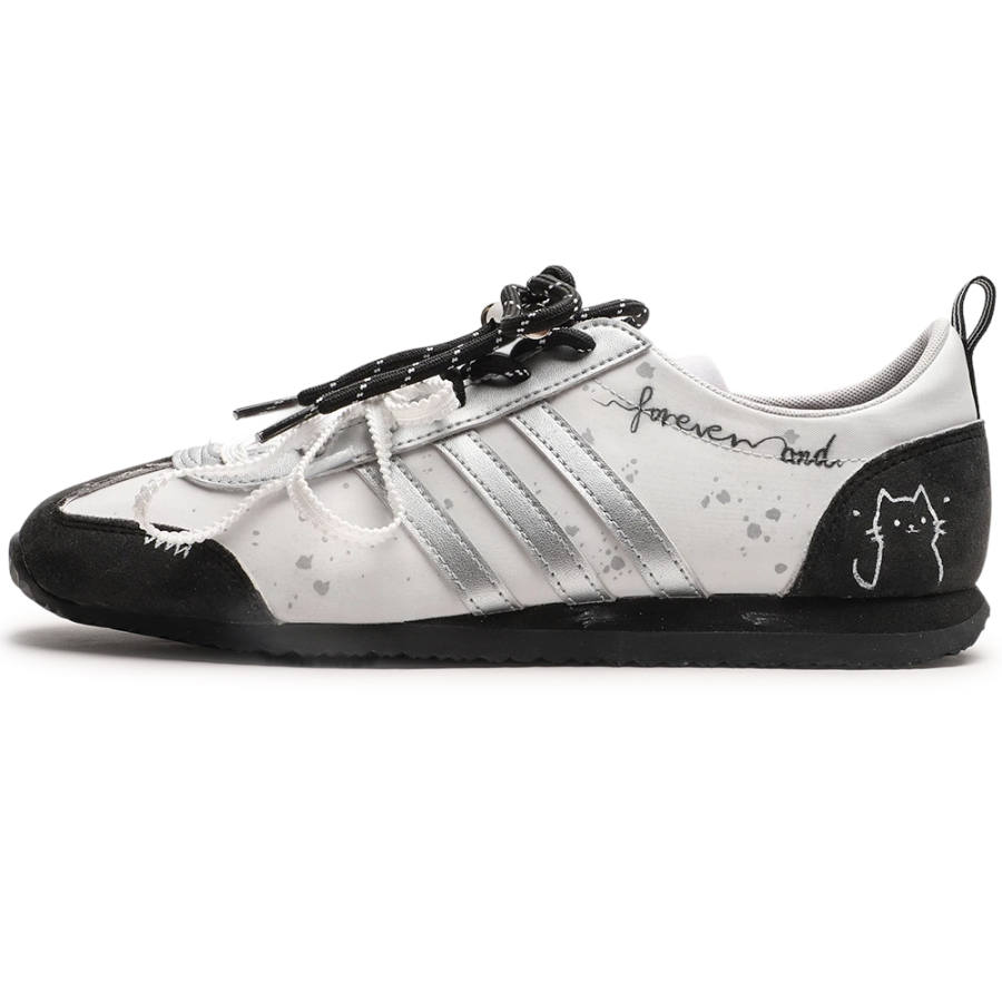 Adidas Adidas VS JOG 2.0 German Army Trainers Unisex Low Top Black