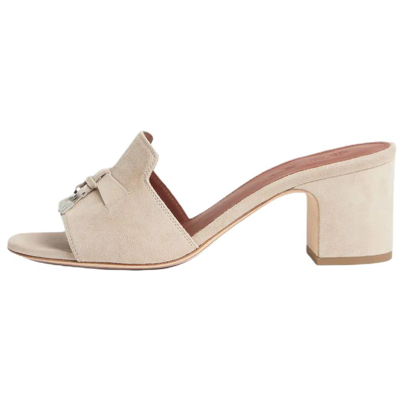 Loro Piana Slide Slippers Women's Cashmere Original