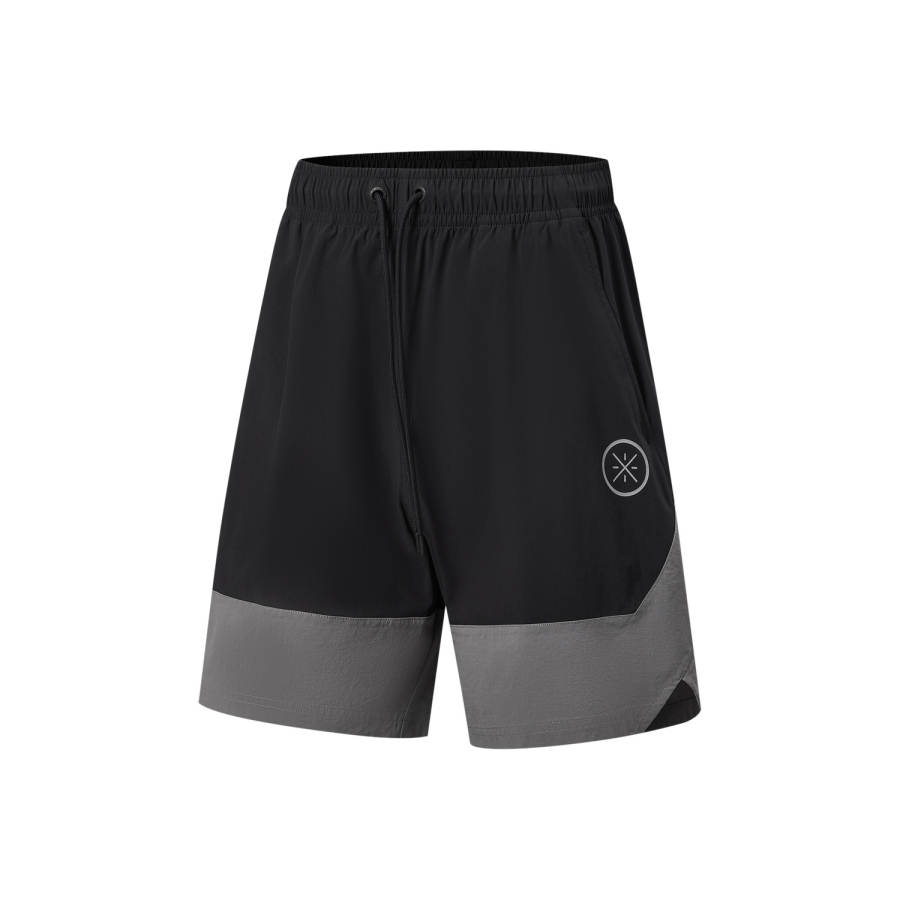 Li-Ning Li Ning Sports Shorts Men's Black/Elegant Gray Moderate Straight Fit Pants