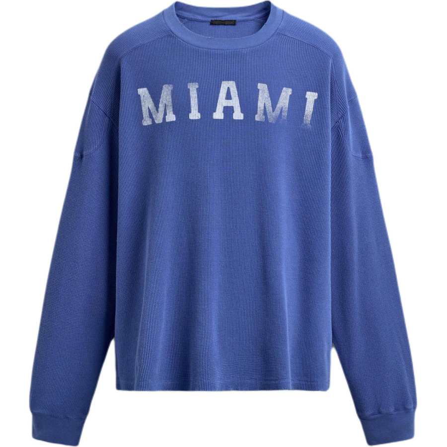 ZARA T Shirts Men's Blue Crew Neck