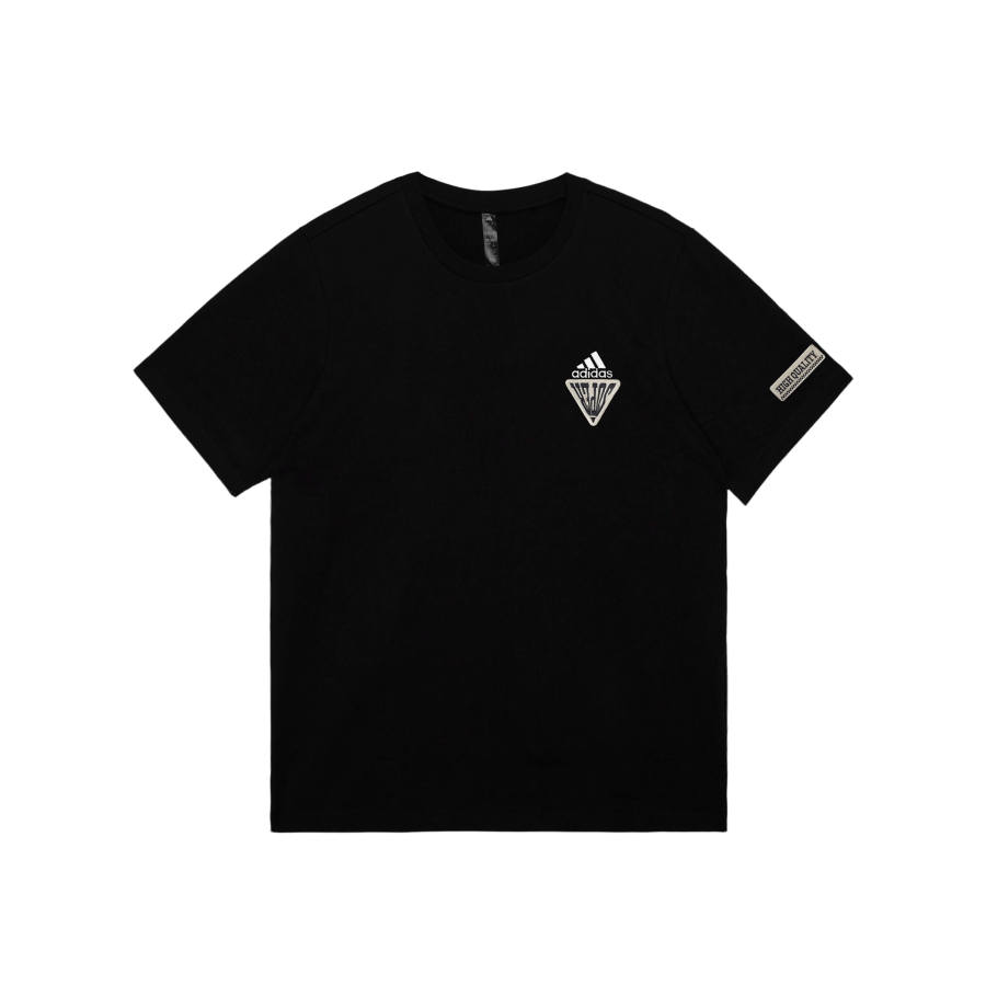 Adidas Adidas MUST HAVES T Shirts Unisex Black Crew Neck Moderate Straight Fit