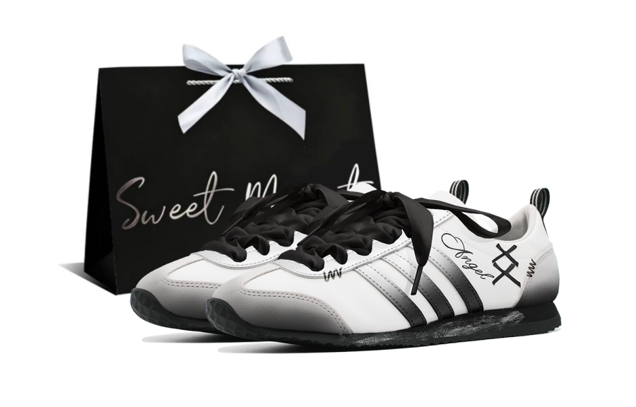 Adidas Adidas VS JOG 2.0 German Army Trainers Unisex Low Top Black/White