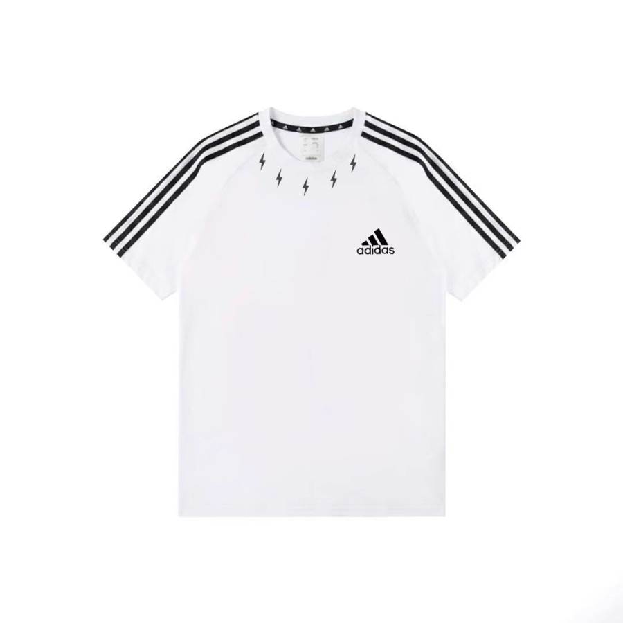 Adidas Adidas T Shirts Unisex White Lei Yin Crew Neck Moderate