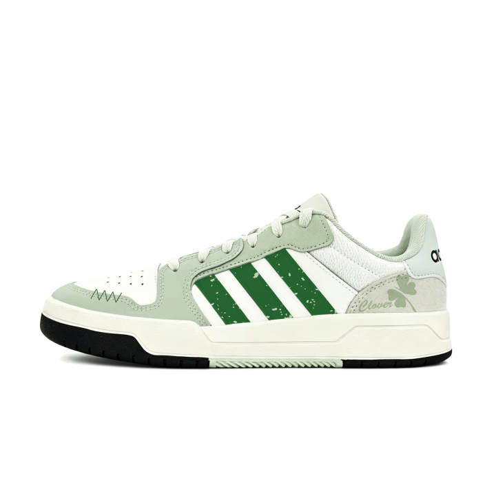 Adidas Adidas ENTRAP Skateboard Shoes Unisex Low Top White, Green