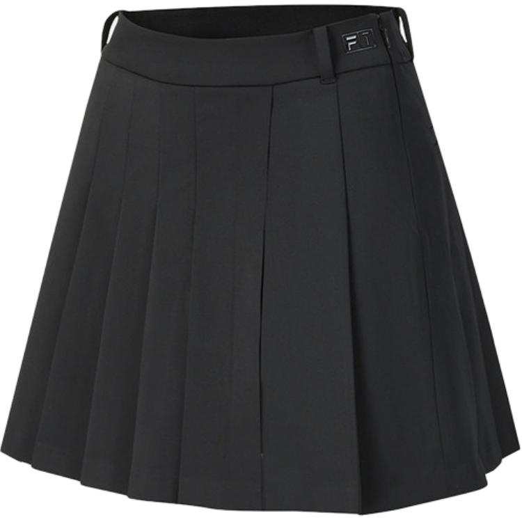 FILA Casual Long Skirts Women's Moderate Long Skirt Pleated Skirt