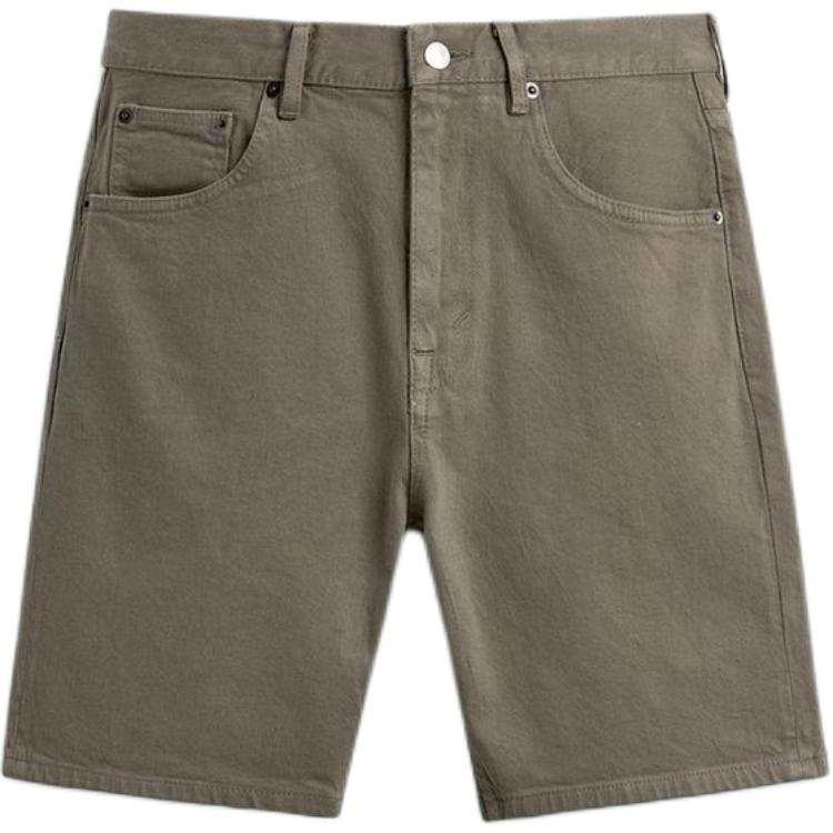 ZARA Denim Shorts Men's Green Moderate