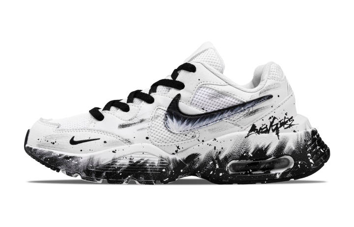 Nike Nike Air Max Fusion Running Shoes Unisex Low Top Black White