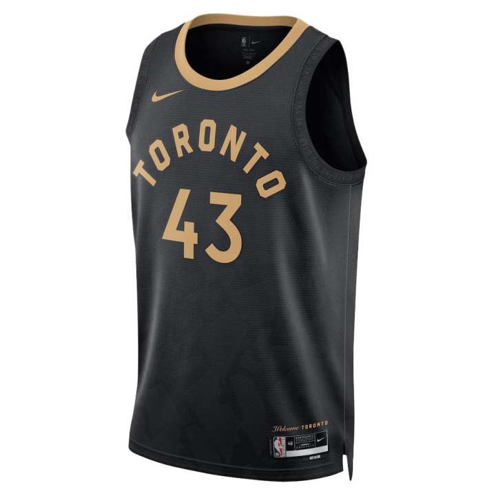 Nike Nike Swingman Basketball Jerseys Unisex Black Crew Neck Moderate