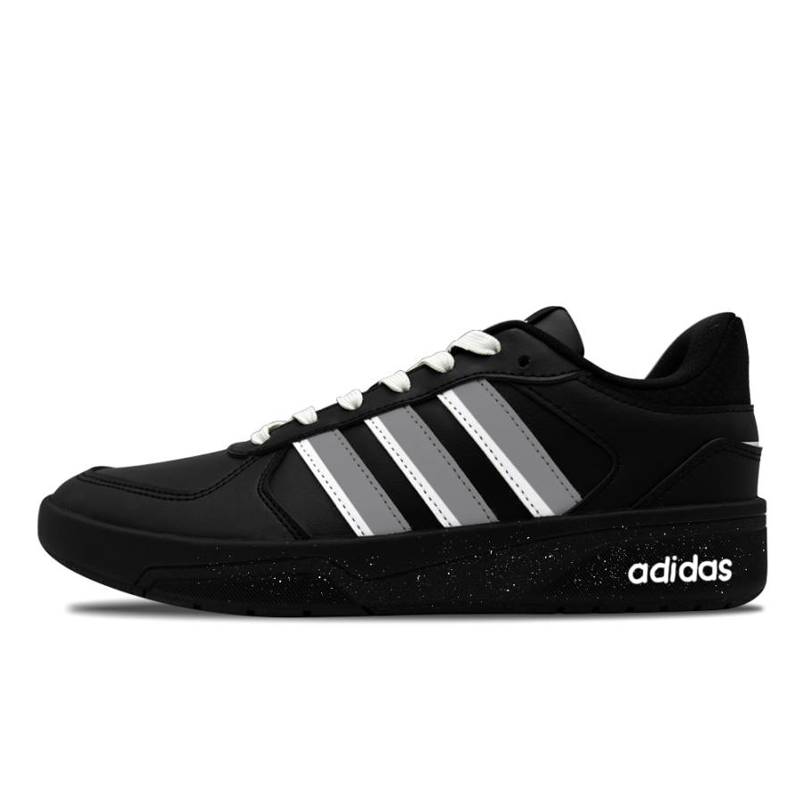 Adidas Adidas COURTBEAT Skateboard Shoes Unisex Low Top Black