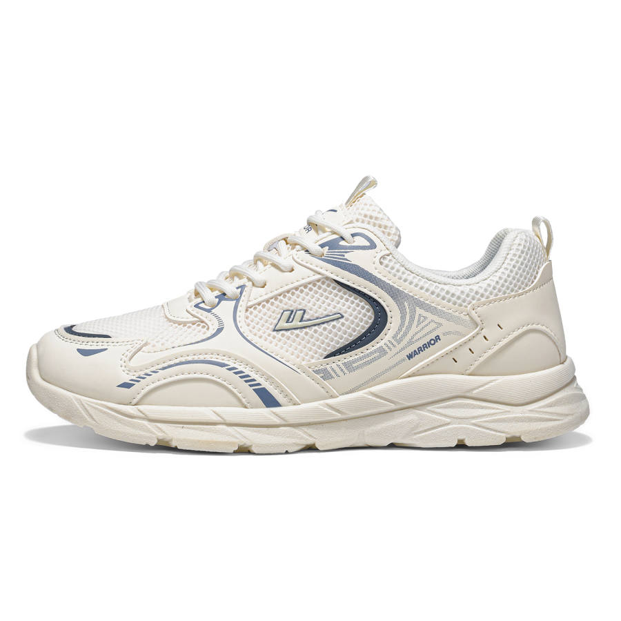 WARRIOR WARRIOR Casual Shoes Men's Low Top Beige/Blue/Gray
