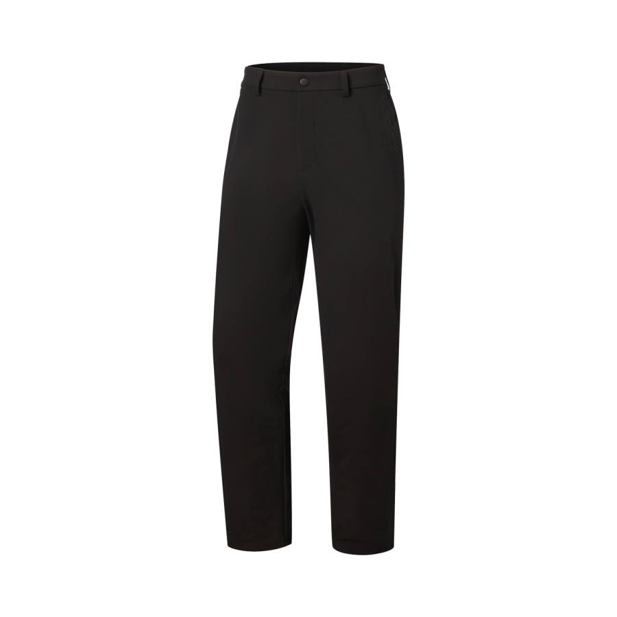 Li-Ning Li Ning Fitness Series Knitted Sweatpants Men's Black Moderate Straight Fit Pants