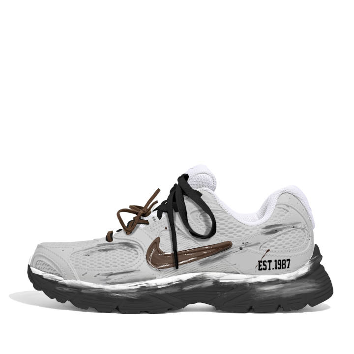 Nike Nike V5 RNR Running Shoes Unisex Low Top White, Gray, Black, Brown Colorway