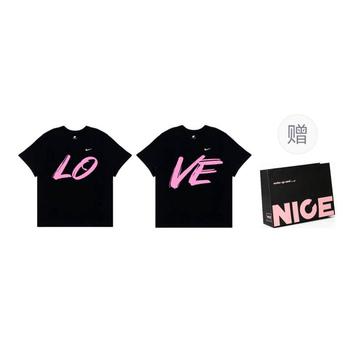 Nike Nike Sportswear T Shirts Unisex LOVE Crew Neck Moderate Straight Fit