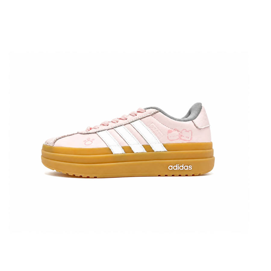 Adidas Adidas VL Court Bold Skateboard Shoes Women's Low Top Pink