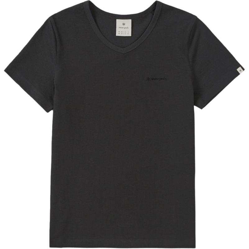 Snow Peak T Shirts Women's V Neck