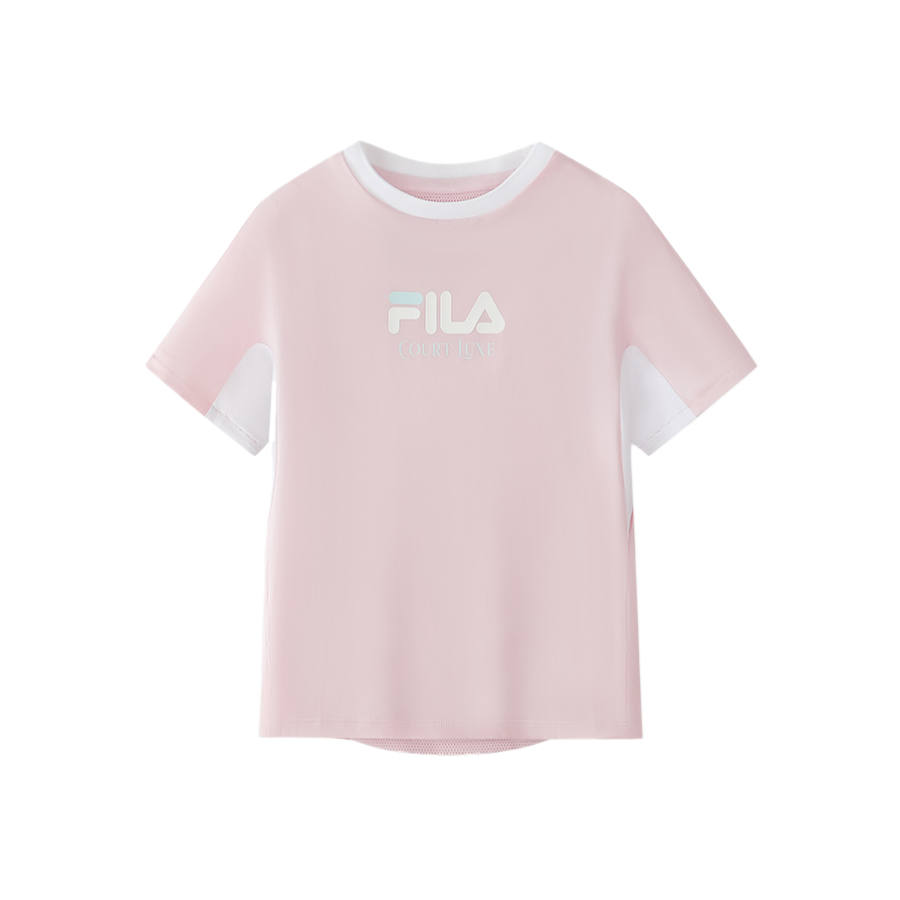 FILA KIDS T Shirts Crew Neck Moderate