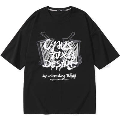 TVX T Shirts Unisex Crew Neck Moderate Straight Fit