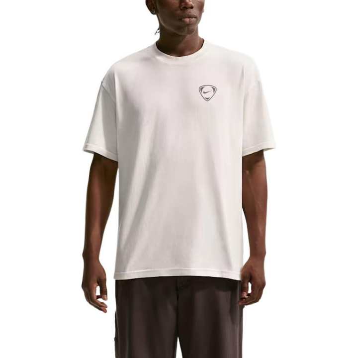 Nike Nike T Shirts Men's Light Ivory Crew Neck Moderate