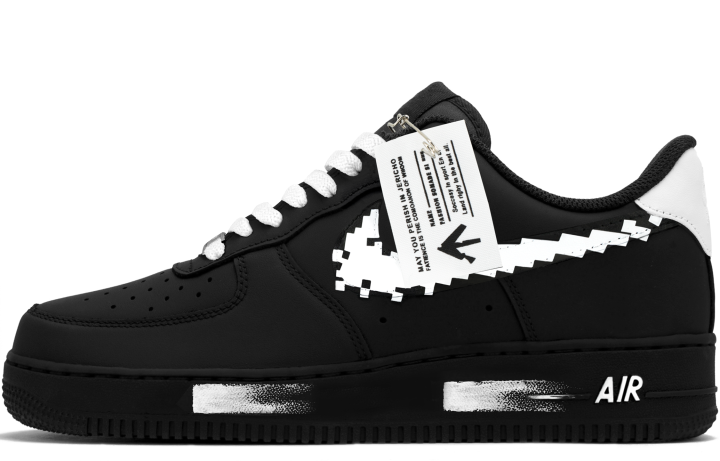 Nike Nike Air Force 1 Skateboard Shoes Unisex Low Top Black/White