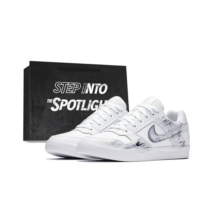 Nike Nike SB Delta Skateboard Shoes Men's Low Top Ink Wash