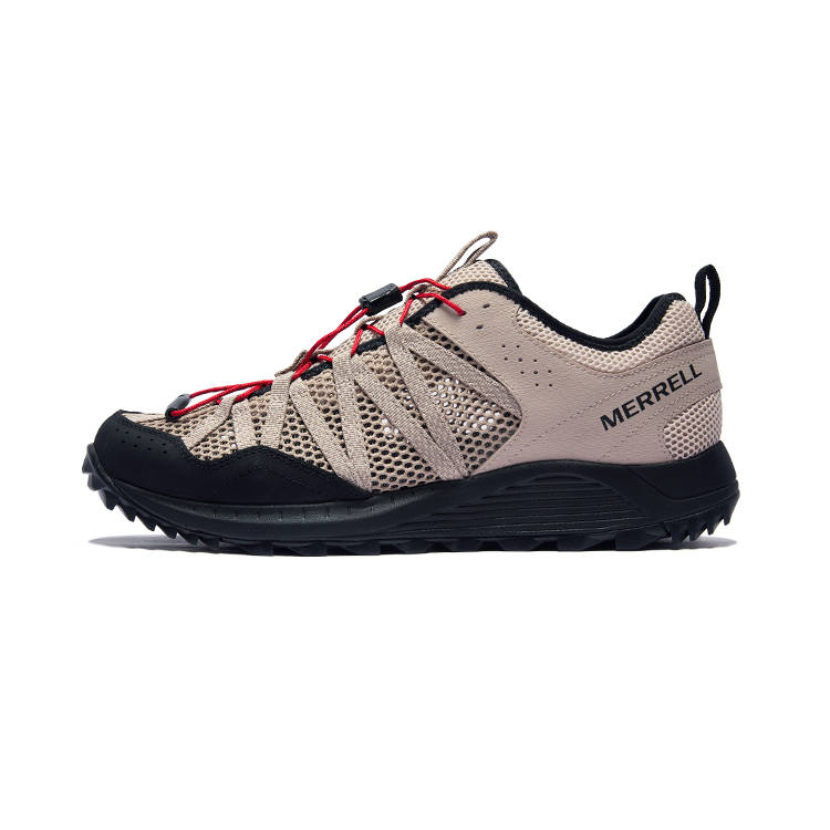 MERRELL Wildwood Aerosport River Trekking Shoes Unisex Khaki Black