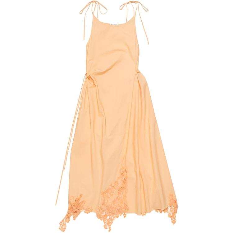 Acne Studios Acne Studios FW24 Slip Dress Women's Light Orange