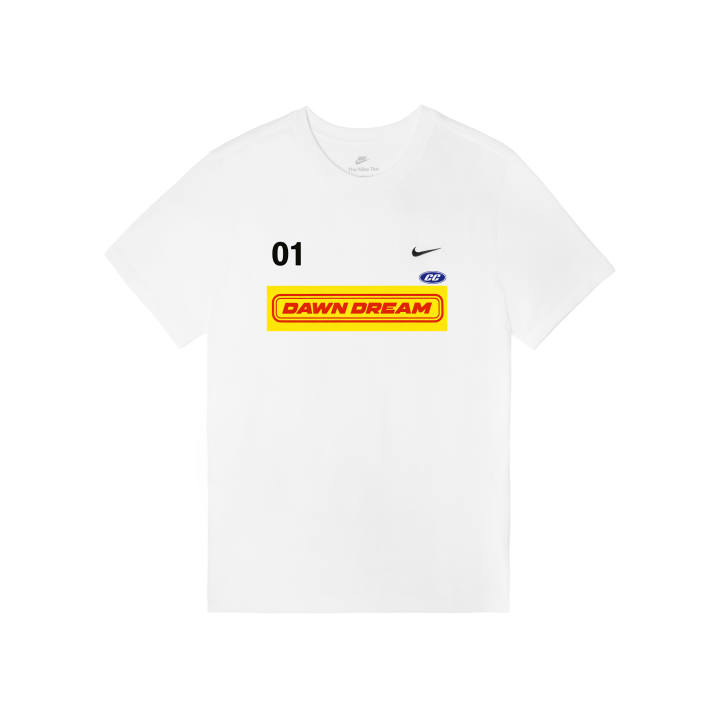 Nike Nike Sportswear T Shirts Men's White Crew Neck Moderate