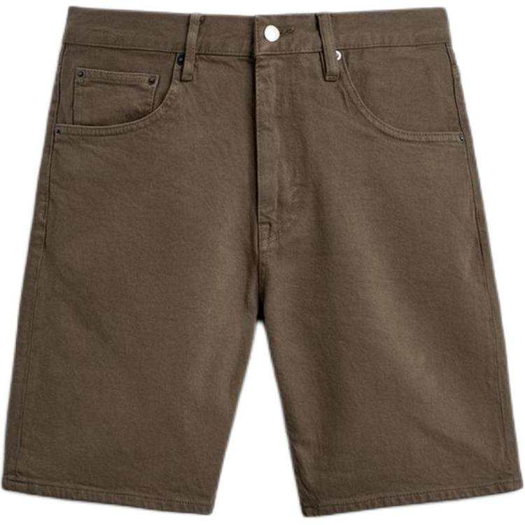 ZARA Denim Shorts Men's Brown Moderate