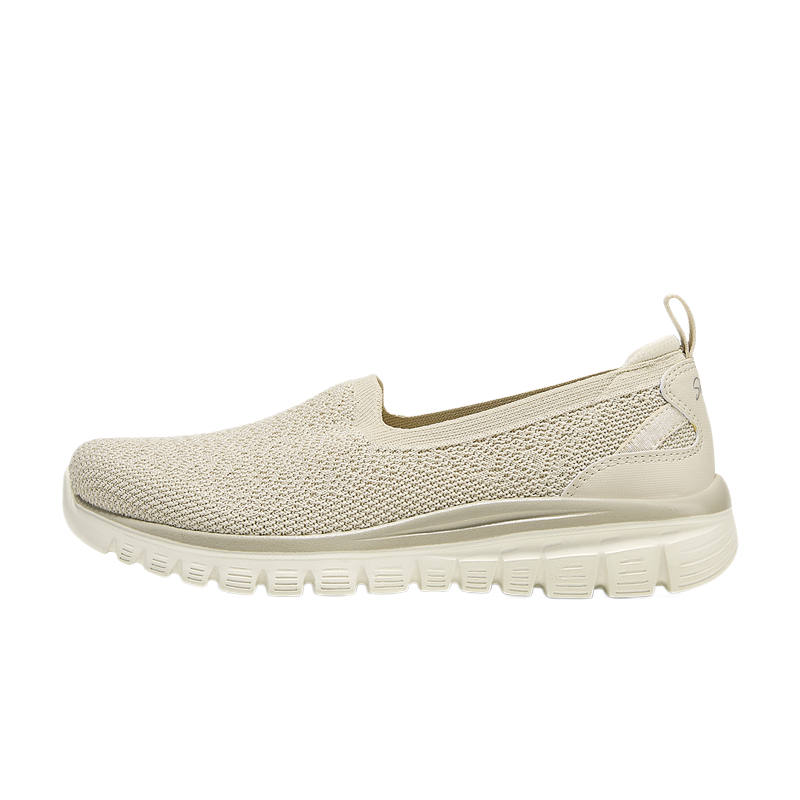 Skechers Women's GO WALK Walking Shoes Women's Low Top Natural