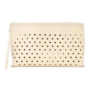 Agnes B. Clutches Beige