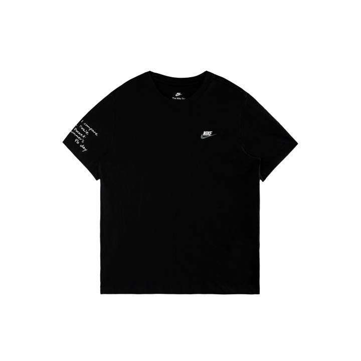 Nike Nike Sportswear T Shirts Men's Black/White/Dark Gray Crew Neck Moderate